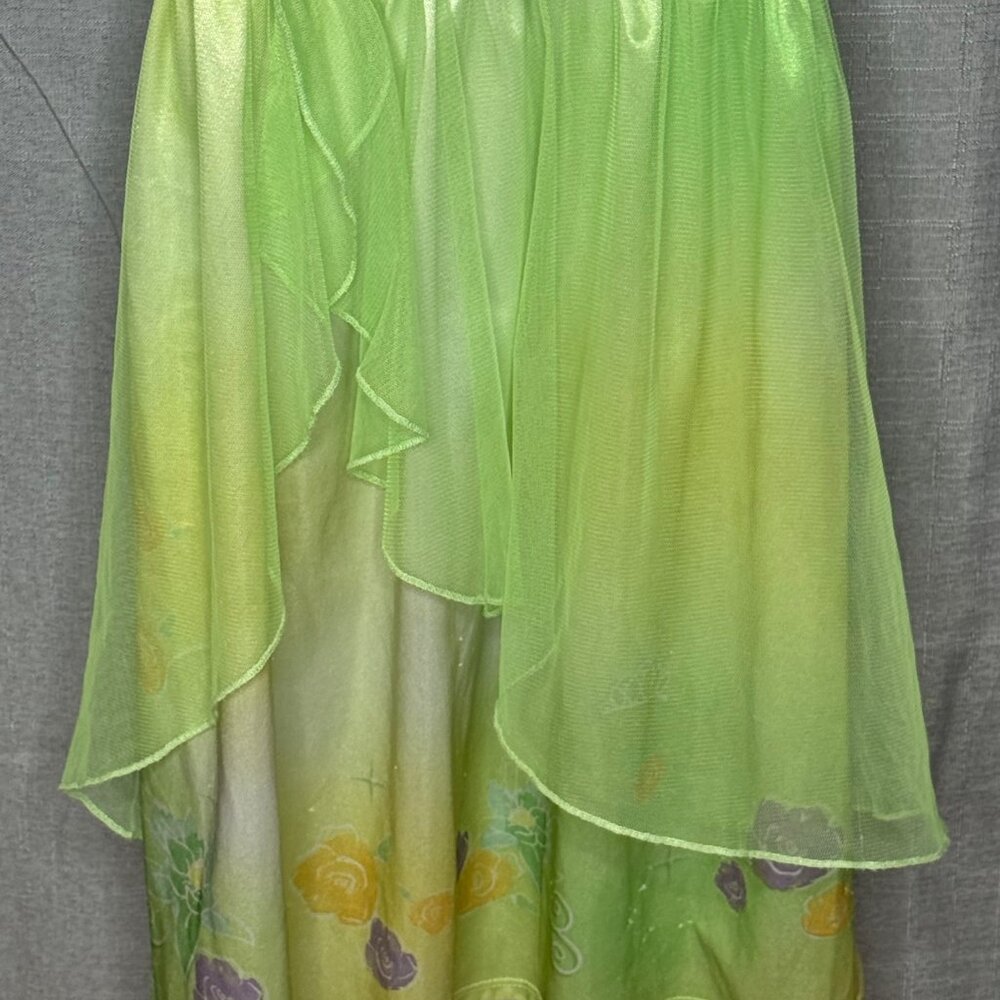 Disney - Tiana - Sleeveless Princess Sleep Dress With Lace - Size 5T - Picture 4 of 8